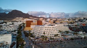 Aerial view of Costa Adeje w