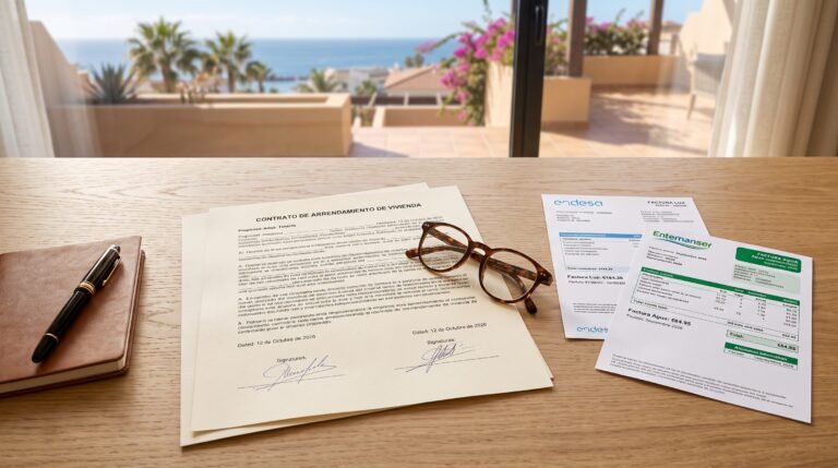 Utility Contracts in Costa Adeje Tenancies: LAU Rules for Change of Holder vs. Payer